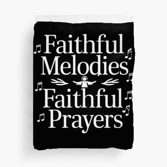 Choral music Religious singing Faith-based music Duvet Covers