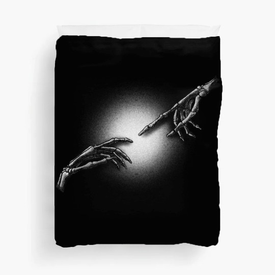 Skeleton Alternative Aesthetic Clothes Premium Duvet Covers