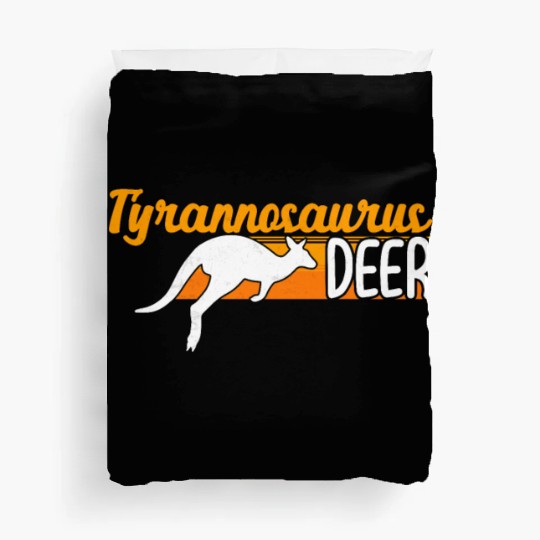 Funny Kangaroo Tyrannosaurus Deer Illustration for Duvet Covers