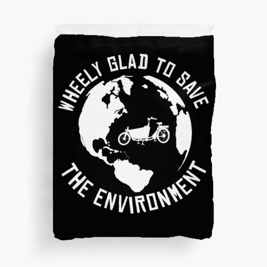 Wheely Glad Environment Cargo Cargobike Duvet Covers