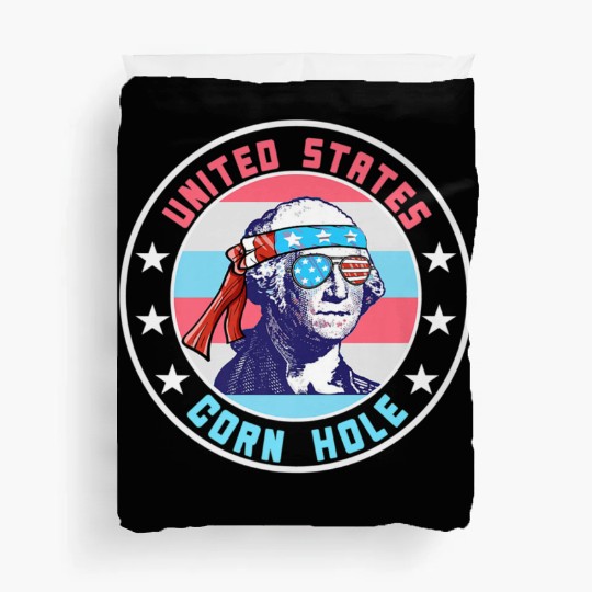 July Cornhole Apparel Clothing Premium Duvet Covers