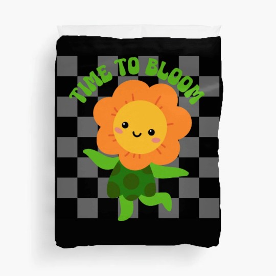 Time to Bloom: Floral Print Design Duvet Covers