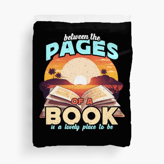 Literature Teacher Between The Pages Of Instructor Duvet Covers