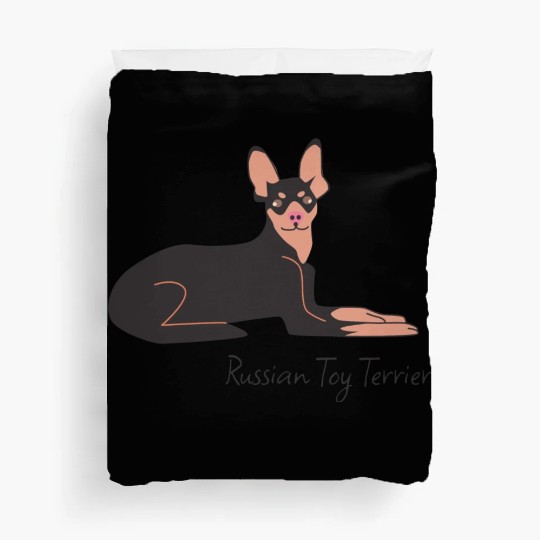 Russian Toy Terrier Duvet Covers