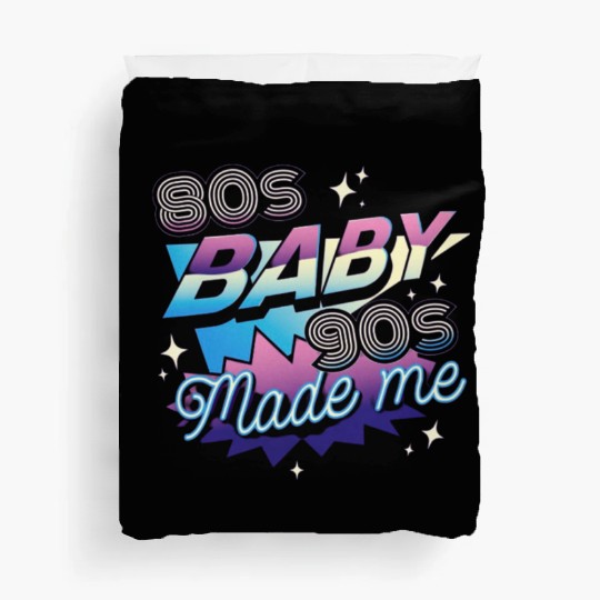 80s music,80s fashion lovers Duvet Covers