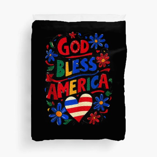 God Bless America Duvet Covers