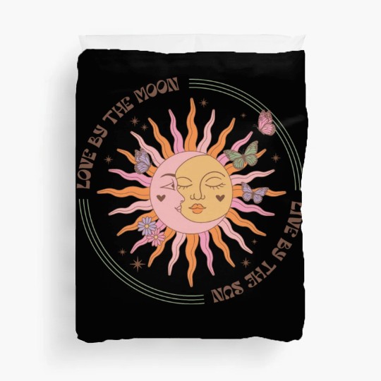 Love By The Moon, Live By The Sun Duvet Covers
