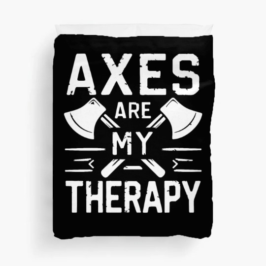 Axe Throwing Enthusiasts Championship Precision Duvet Covers