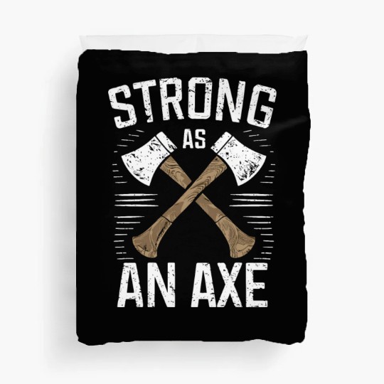 Axe Throwing Enthusiasts Championship Precision Duvet Covers