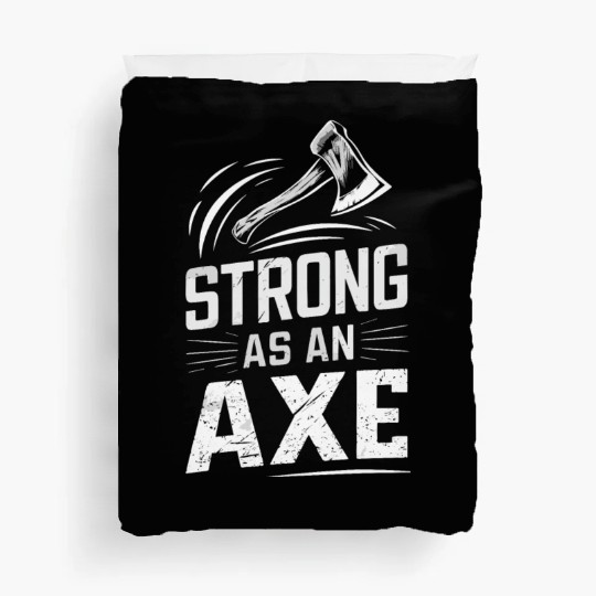 Axe Throwing Enthusiasts Championship Precision Duvet Covers