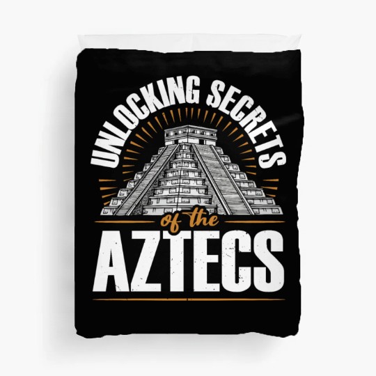 Aztec Pyramid Mayan Indigenous Mexican Aztec Duvet Covers