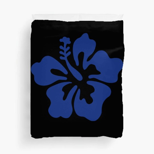 Hibiscus - Blue Duvet Covers