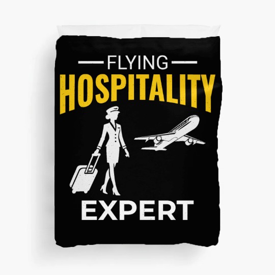 Flight Attendant Aviation Cabin Crew Airline Staff Duvet Covers