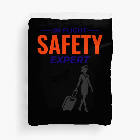 Flight Attendant Aviation Cabin Crew Airline Staff Duvet Covers