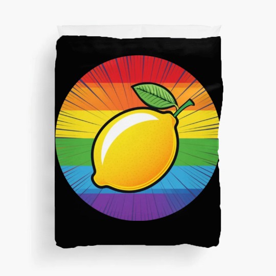 LGBTQ Lemon Duvet Covers