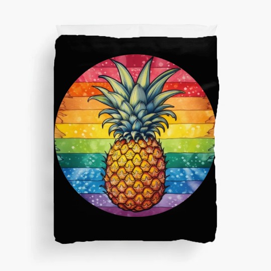 LGBTQ Pineapple Duvet Covers