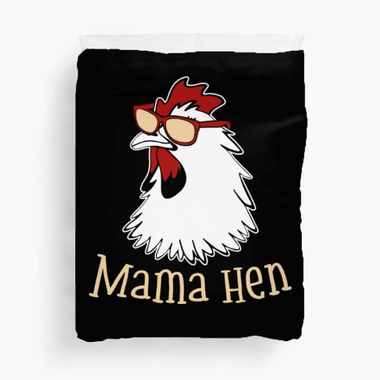 Mama Hen Chicken Mom Farmer Farm Animal Duvet Covers