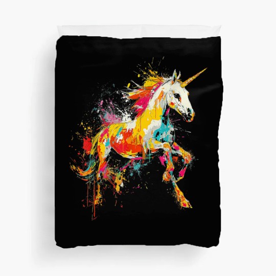 Unicorn Rainbow Animal Zoo Duvet Covers