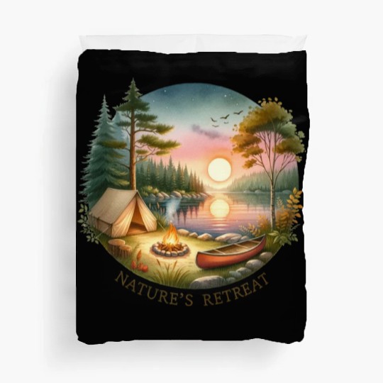 Camping Natures Retreat Camp Mountain Lover Duvet Covers