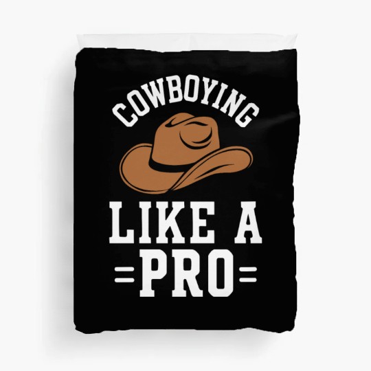 Cowboy Lifestyle Western Theme with Horses and Duvet Covers