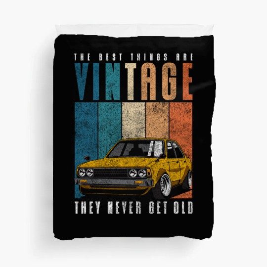 Car Old Muscle Car Year Of Manufacture Duvet Covers