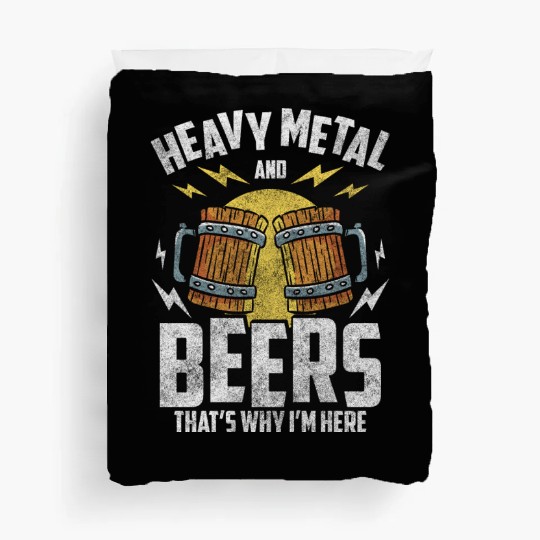 Heavy Metal Hard Rock Death Metal Duvet Covers