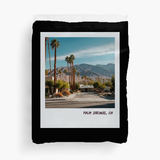 Mono Enterprises "Travels" Palm Springs #3 Duvet Covers