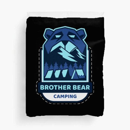 Brother Bear Camping Duvet Covers