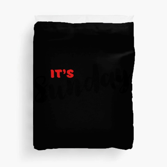 Day Name Duvet Covers for Daily - It's Sunday