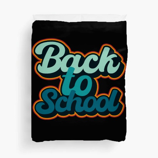 Back to school kids or teacher appreciation gift Duvet Covers