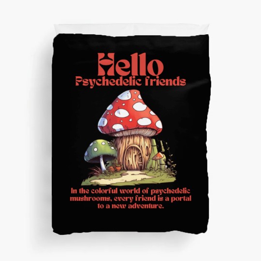 Fantasy Fungi Duvet Covers