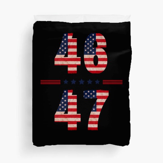 46 will be the 47th President of merica Duvet Covers