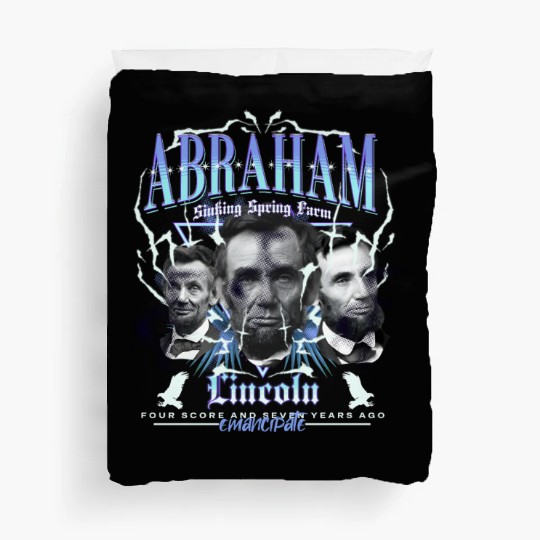 History Bootleg Abraham Lincoln Bootleg Retro Rap Duvet Covers
