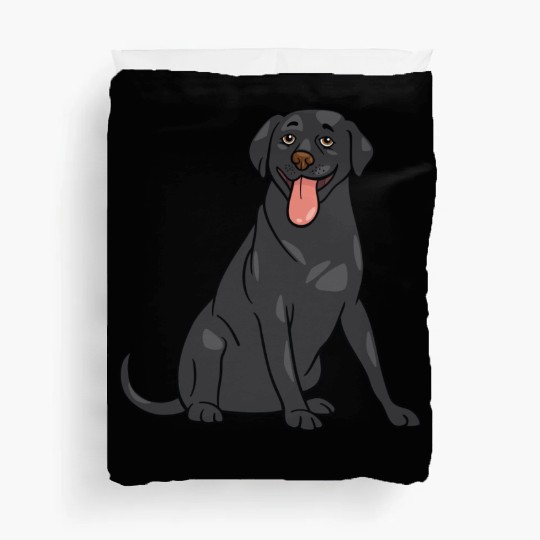 Dog - Black Lab Duvet Covers