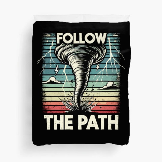 Tornado Chasing Adventures: Embrace Nature's Fury Duvet Covers