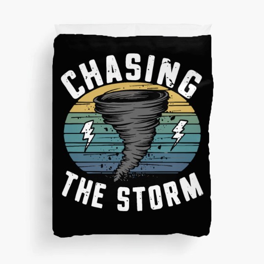 Tornado Chasing Adventures: Embrace Nature's Fury Duvet Covers