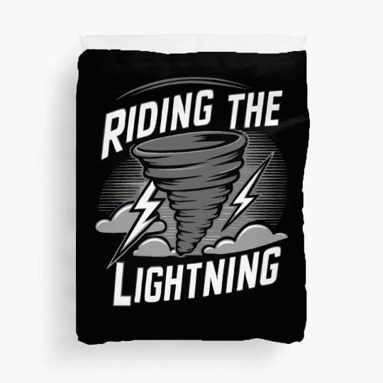 Tornado Chasing Adventures: Embrace Nature's Fury Duvet Covers