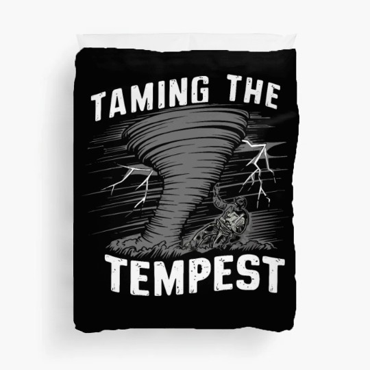 Tornado Chasing Adventures: Embrace Nature's Fury Duvet Covers
