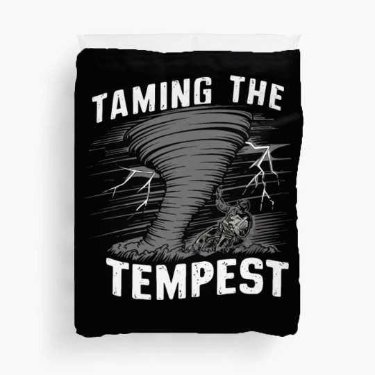 Tornado Chasing Adventures: Embrace Nature's Fury Duvet Covers
