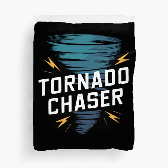 Tornado Chasing Adventures: Embrace Nature's Fury Duvet Covers