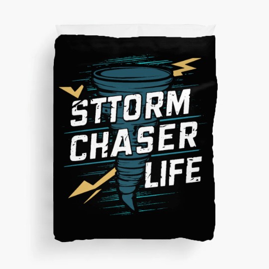 Tornado Chasing Adventures: Embrace Nature's Fury Duvet Covers