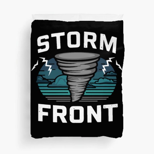 Tornado Chasing Adventures: Embrace Nature's Fury Duvet Covers
