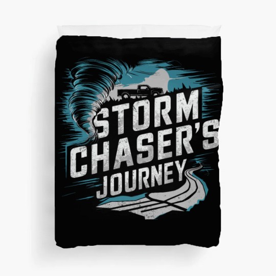 Tornado Chasing Adventures: Embrace Nature's Fury Duvet Covers