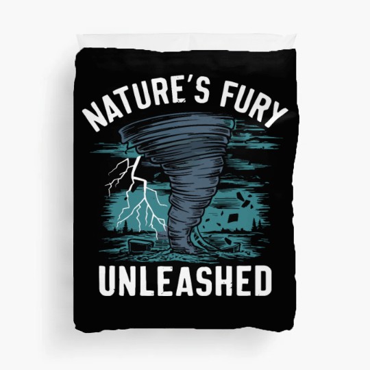Tornado Chasing Adventures: Embrace Nature's Fury Duvet Covers