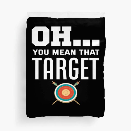 Archer Archery Pun Duvet Covers