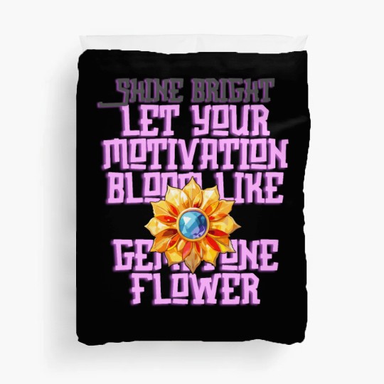 Cheerful Gem Blossom Duvet Covers