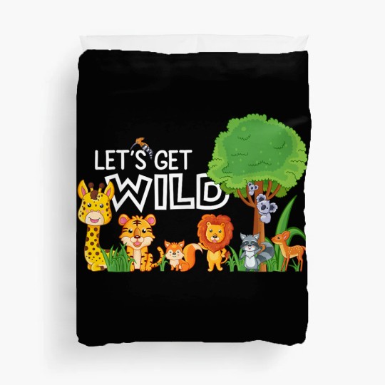 Animal Theme Birthday Family Duvet Covers