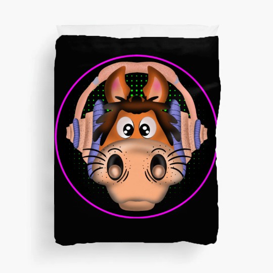 MUSIC HORSE EQUESTRIAN Duvet Covers