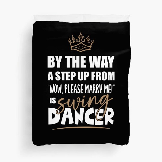 Swing Dancer Dance Teacher is the most attractive Duvet Covers
