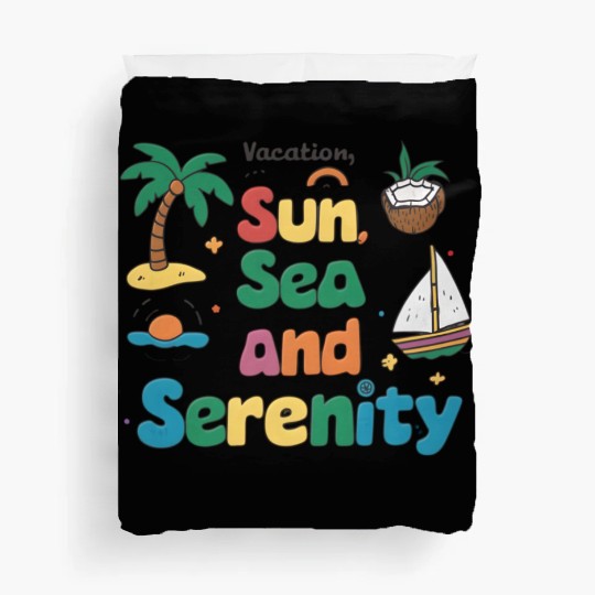 Sun Sea And Serenity Duvet Covers